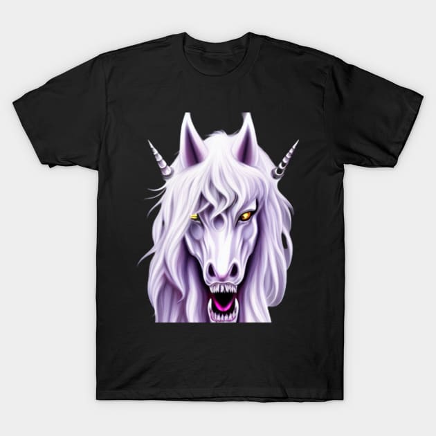 Unicorn Ghost T-Shirt by Shadowbyte91